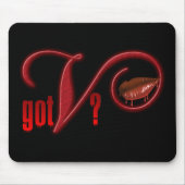Got V - Vampire-Blut Mousepad (Vorne)