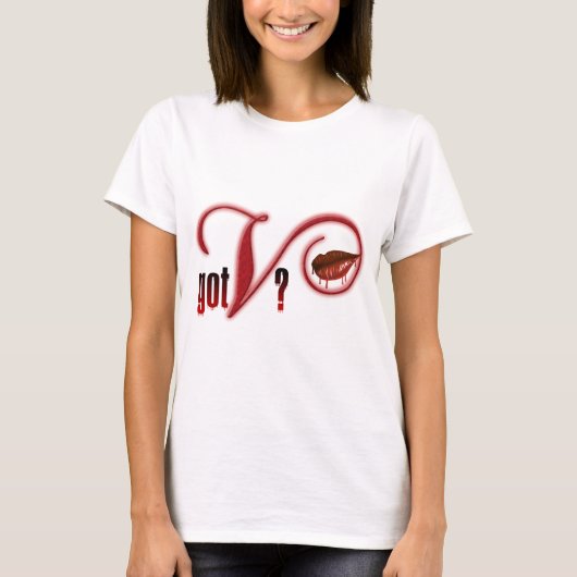 Got V - Vampire-Blut T-Shirt (Vorderseite)