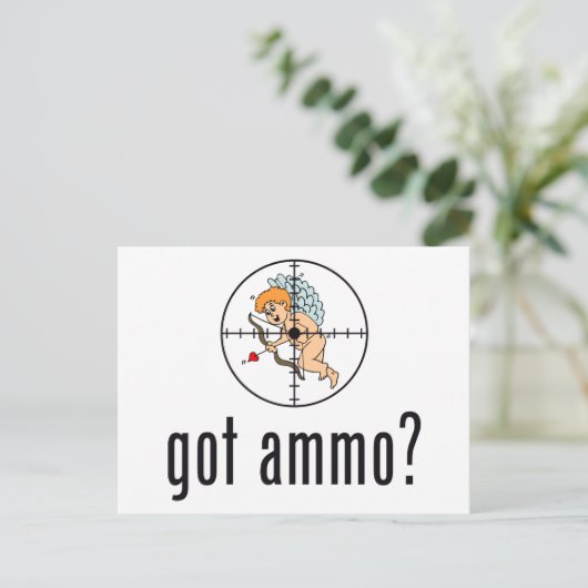 got? (Valentinstag) Feiertagspostkarte (Stehend Vorderseite)