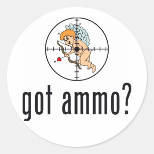 got? (Valentinstag) Runder Aufkleber