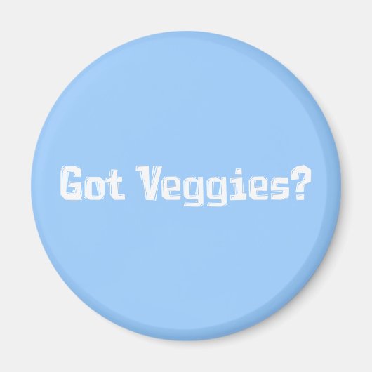 Got Veggies-Geschenke Magnet (Vorne)