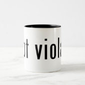 got Viola? Zweifarbige Tasse (Mittel)