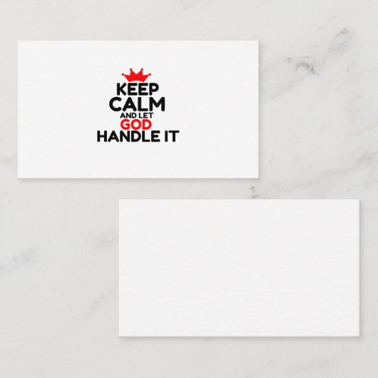 GOT VISITENKARTE (Vorne/Hinten)