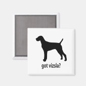 Got Vizsla Magnet (Vorderseite/Rückseite)