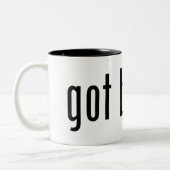 got Vögel? Zweifarbige Tasse (Links)