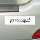 Got Vonnegut Autoaufkleber (Auf Auto)
