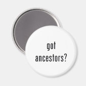 got Vorfahren? Magnet (Vorderseite/Rückseite)