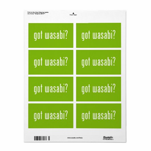got Wabi? (Vorne)