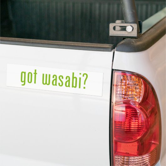 got Wabi? Autoaufkleber (Auf Lkw)
