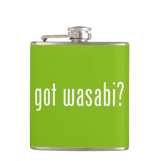 got Wabi? Flachmann (Vorderseite)