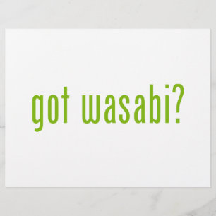 got Wabi? Flyer