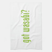 got Wabi? Geschirrtuch (Vertikal)