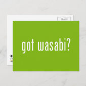 got Wabi? Postkarte (Vorne/Hinten)
