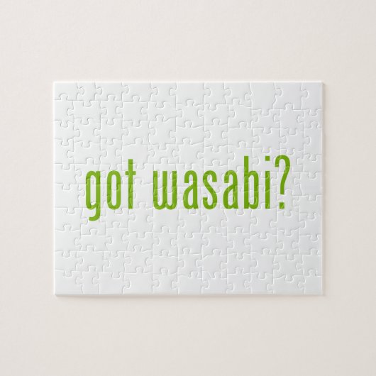 got Wabi? Puzzle (Horizontal)