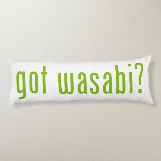got Wabi? Seitenschläferkissen (Rückseite)