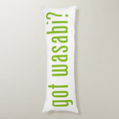 got Wabi? Seitenschläferkissen (Vorderseite Vertikal)