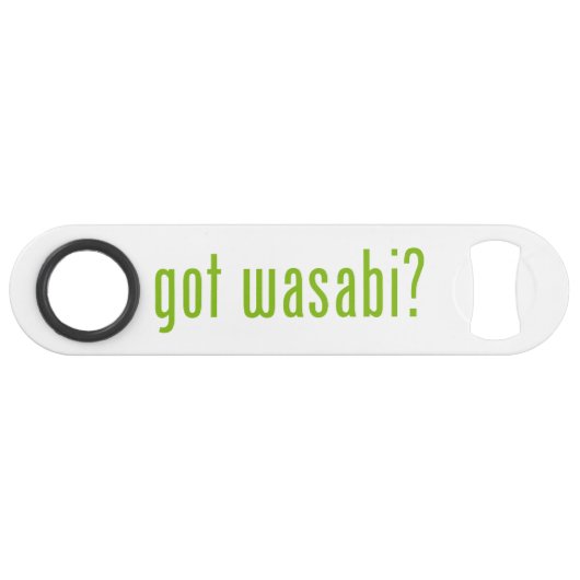 got Wabi? Speedflaschenöffner (Vorderseite (Horizontal))