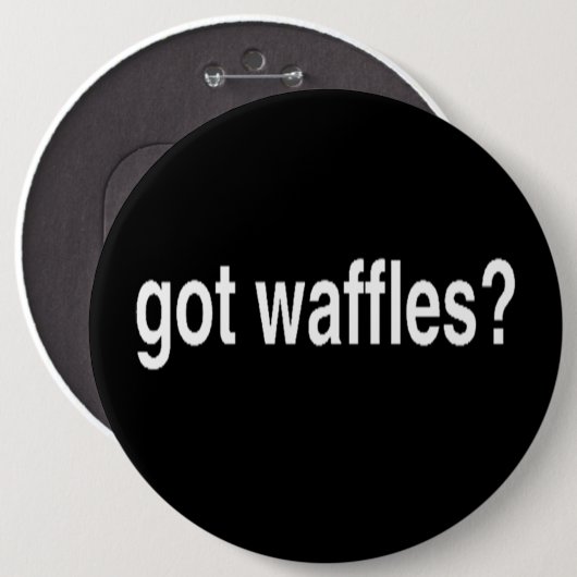 Got Waffeln Button (Vorne & Hinten)