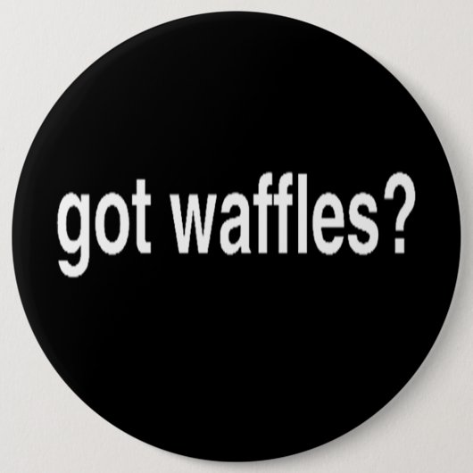 Got Waffeln Button (Vorderseite)