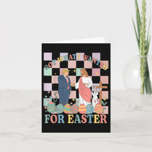 Got, was ich für Ostern lustige Trump glücklich Ea Karte
