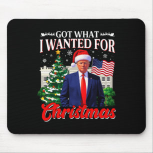 Got, was ich zu Weihnachten Gewollt Donald Trump 4 Mousepad