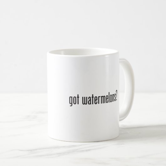got Wassermelonen Kaffeetasse (VorderseiteRechts)