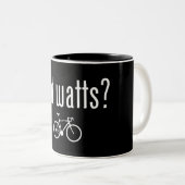 Got Watts Cycling Zweifarbige Tasse (VorderseiteRechts)