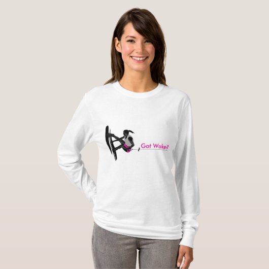 Got wecken? Frauenausgabe T-Shirt (Vorne ganz)