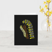 Got Weed Funny Monarch  Karte (Gelbe Blume)