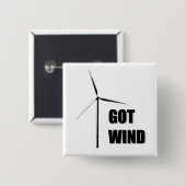 Got Wind - Knopf Button (Vorne & Hinten)