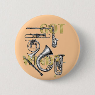 Got Wind-lustige Wind-Instrumentspielergeschenke Button