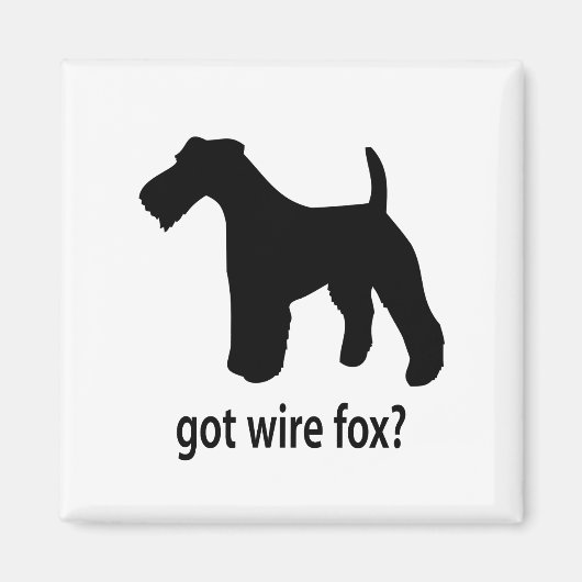 Got Wire Fox Magnet (Vorne)
