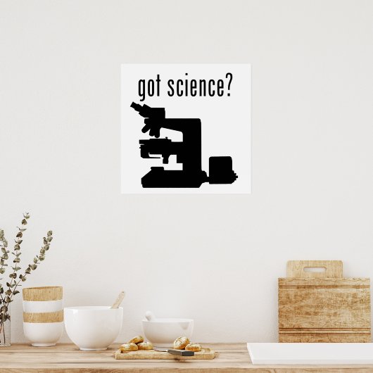 got Wissenschaft? Poster (Küche)