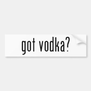 got Wodka? Autoaufkleber