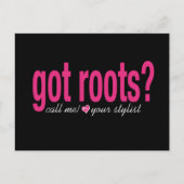 got Wurzeln? Postkarte (Vorderseite)