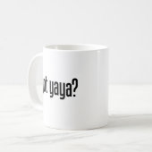 got yaya kaffeetasse (Vorderseite Links)