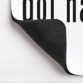 got zerhackt? mousepad (Ecke)