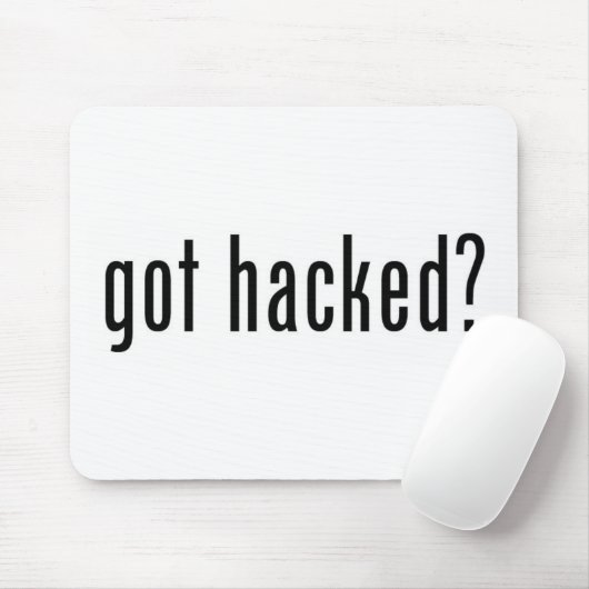 got zerhackt? mousepad (Mit Mouse)