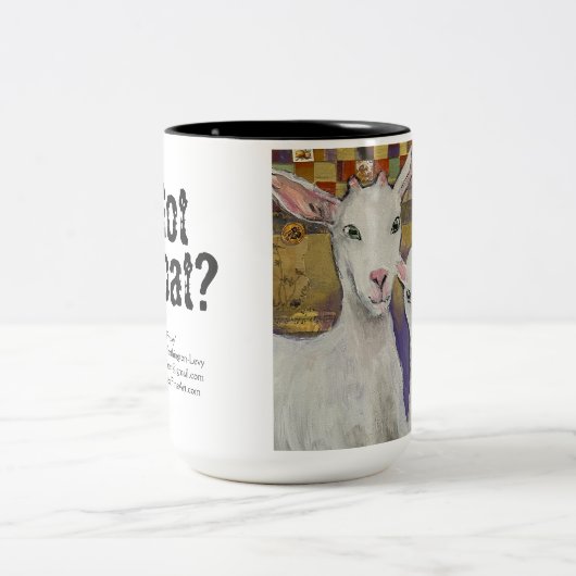 Got Ziege? Tasse mit Frisky-Kindern (Mittel)