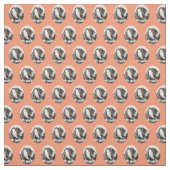 Got Ziegen-Tierkunst-Gewebe Stoff (Muster)