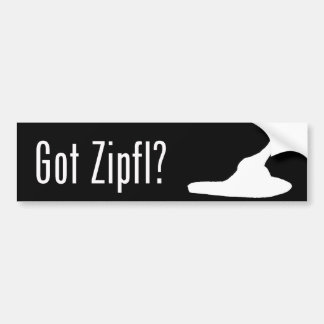 Got Zipfl? Autoaufkleber