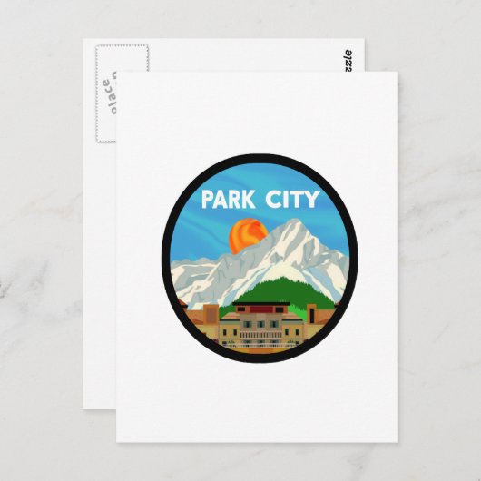 Got zu gehen postkarte (Vorne/Hinten)