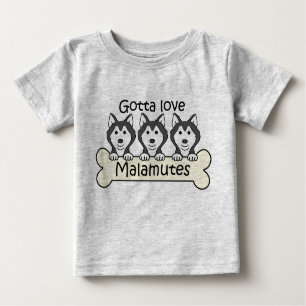 Got zu LiebeMalamutes Baby T-shirt