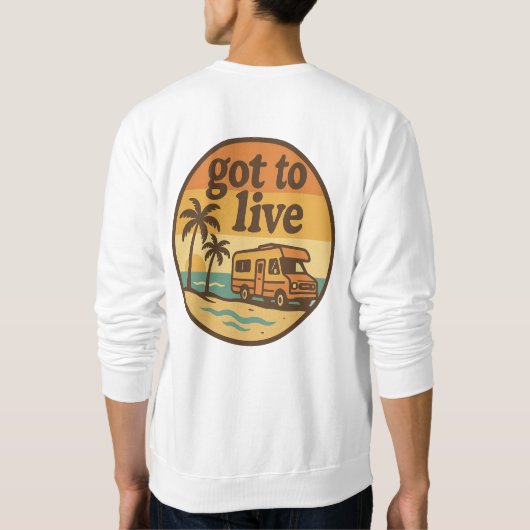 Got zu Live Sweatshirt (Rückseite)