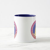 "Got zur Liebe einen Hund, der" Arbeits-Tasse der Tasse (Zentrum)