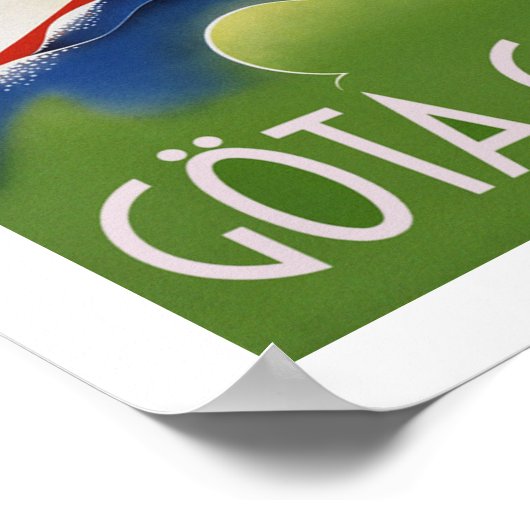 Gota Canal Poster (Ecke)