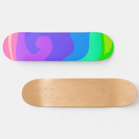 Gotado Bright farbenfroh Skateboard (Horizontal)