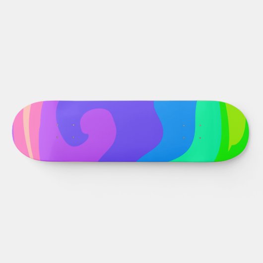 Gotado Bright farbenfroh Skateboard (Horizontal)