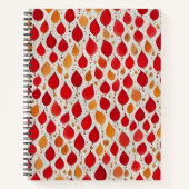 Gotas de Oro y Fuego Notizblock (Vorderseite)