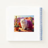 Gotcha Covered Cat Notizbuch – Süße und künstleris (Rückseite)